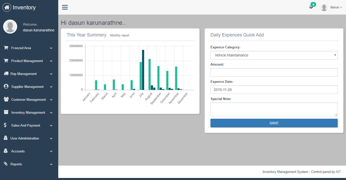 Inventory Management System