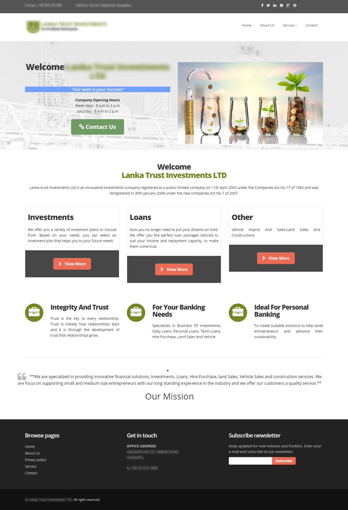 Lanka Trust Investments