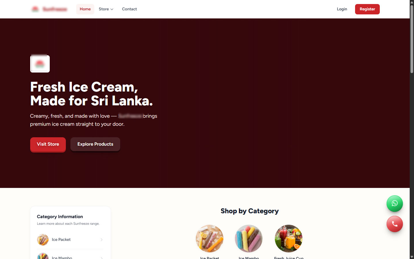 Sunfreeze Ice Cream